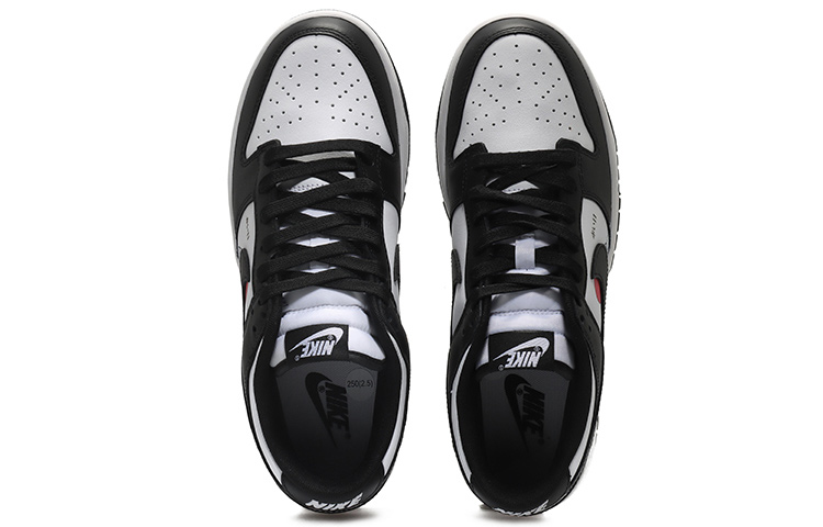 Shop [定制鞋款] 耐克Dunk Low '旭日黑白' DD1391-100(Team10-旭日东升男黑白QD)