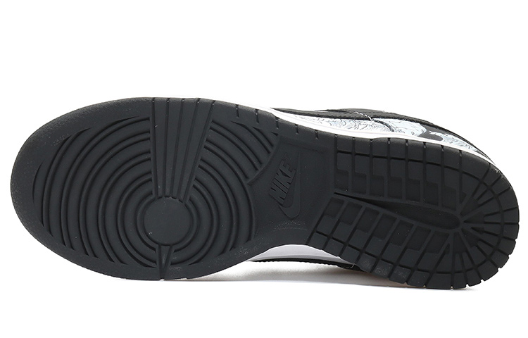 Details for [定制鞋款] 耐克Dunk Low '旭日黑白' DD1391-100(Team10-旭日东升男黑白QD)