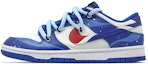 Buy Nike Dunk Low カスタム「旭日波」(Nike Dunk Low カスタム「あさひなみ」) DD1391-001(Team-R-男款旭日海浪喷涂)