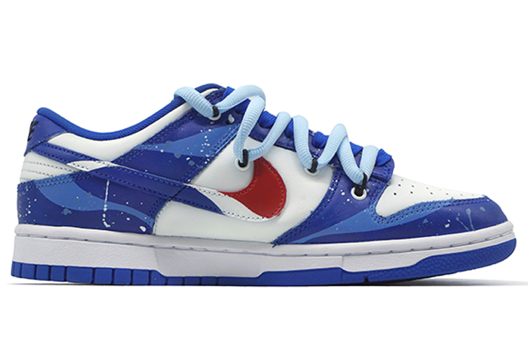 Order [Zapatillas Personalizadas] Nike Dunk Low 'Ola del Sol Naciente' DD1391-001(Team-R-男款旭日海浪喷涂)