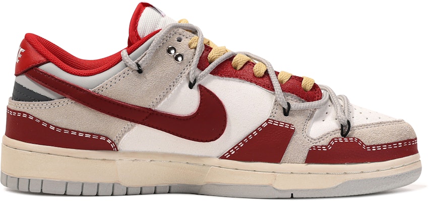 나이키 덩크 로우 '로밍 프로젝트 - 레드 화이트 그레이' (커스텀) FJ5429-133(TeamM-男女同款漫游计划) Order 나이키 덩크 로우 '로밍 프로젝트 - 레드 화이트 그레이' (커스텀) FJ5429-133(TeamM-男女同款漫游计划)
