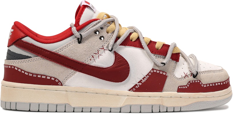 나이키 덩크 로우 '로밍 프로젝트 - 레드 화이트 그레이' (커스텀) FJ5429-133(TeamM-男女同款漫游计划) Lookbook 나이키 덩크 로우 '로밍 프로젝트 - 레드 화이트 그레이' (커스텀) FJ5429-133(TeamM-男女同款漫游计划)
