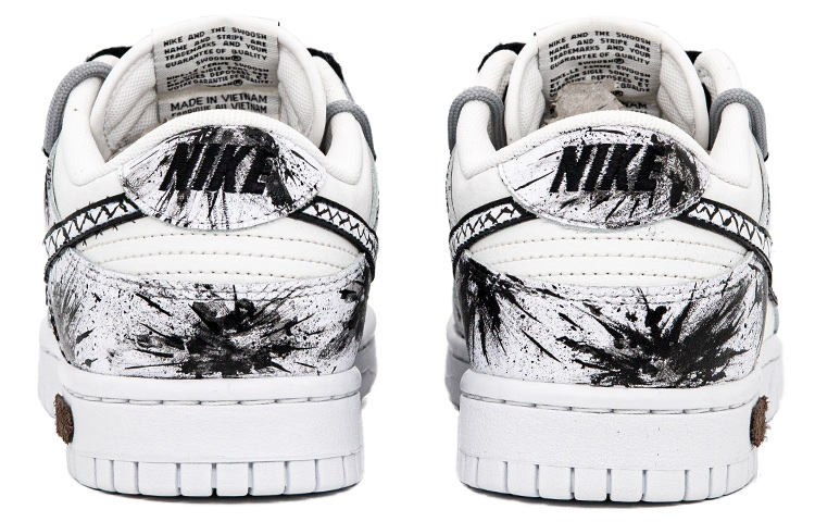 Purchase [Zapatillas Personalizadas] Nike Dunk Low 'Emoticon Robot Graffiti' DJ6188-101(Team肆-男款机器人涂鸦手绘)