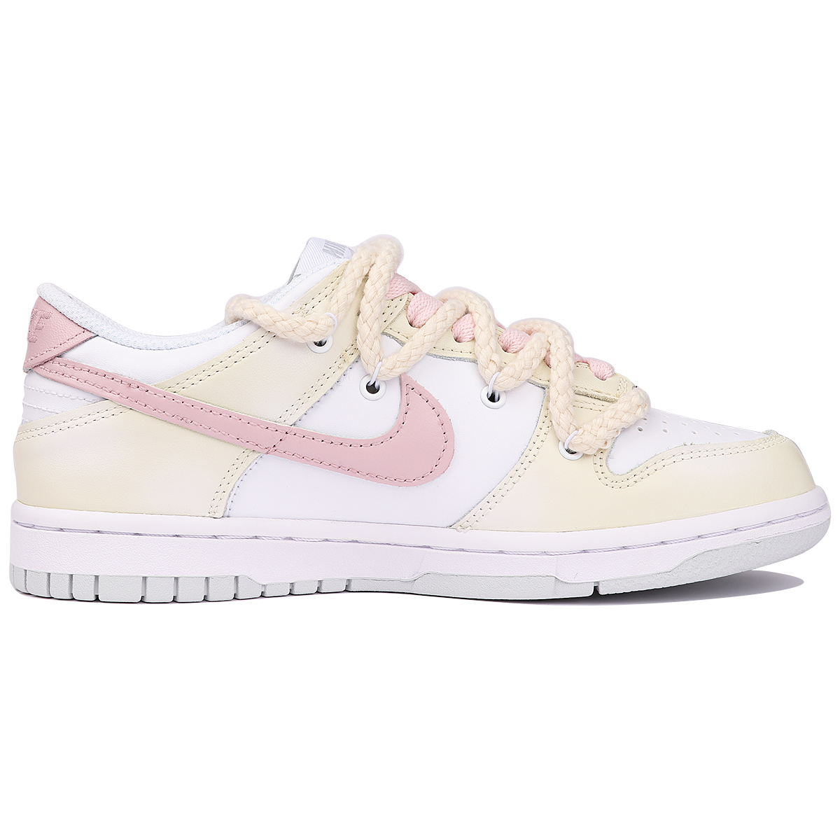 Order [カスタムシューズ] ナイキ ダンク ロー『ロマンティックバニーピンク-ホワイト』 DH9765-102(TeamThree-女款抱抱兔粉白)