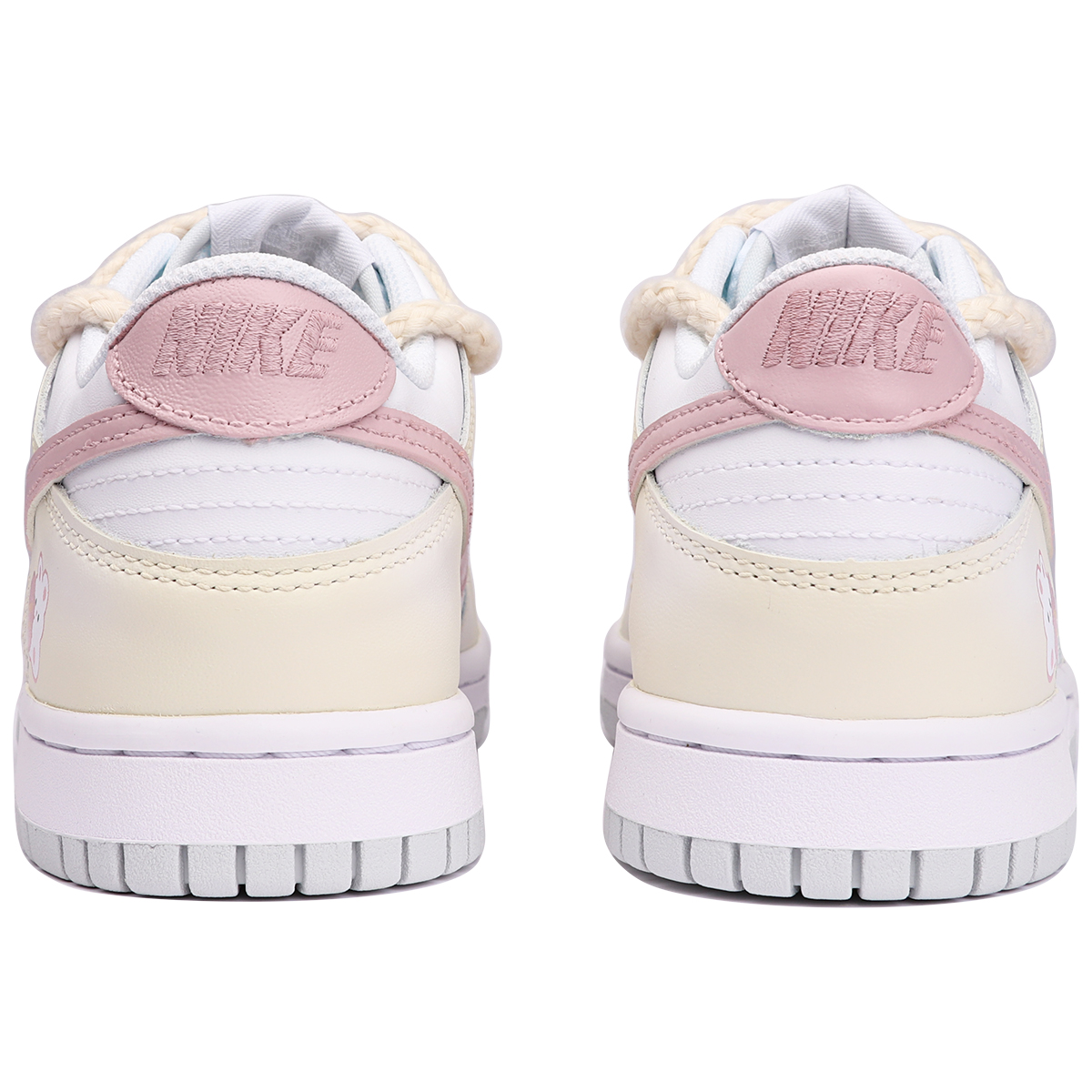 Purchase [カスタムシューズ] ナイキ ダンク ロー『ロマンティックバニーピンク-ホワイト』 DH9765-102(TeamThree-女款抱抱兔粉白)