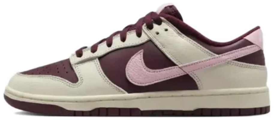 【訂製球鞋】Nike Dunk Low 浪漫腰果花之韻 復古解構 防滑耐磨 低筒 板鞋 男女同款 酒紅色 Details for 【訂製球鞋】Nike Dunk Low 浪漫腰果花之韻 復古解構 防滑耐磨 低筒 板鞋 男女同款 酒紅色