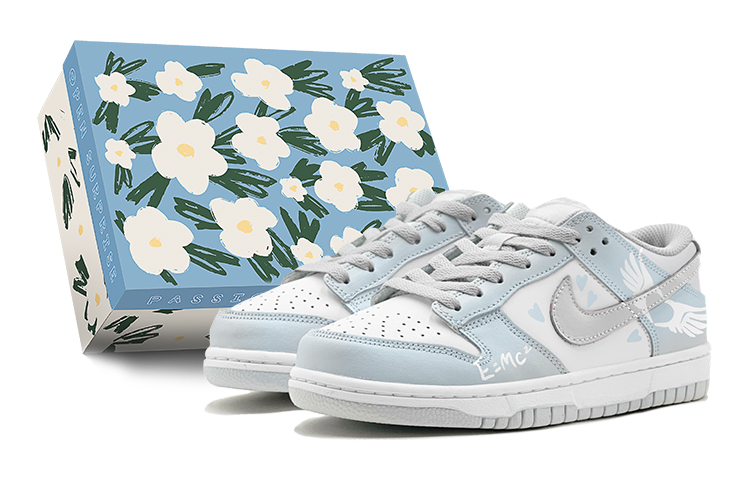 Buy [Sepatu Kustom] Nike Dunk Low 'Sayap Cupid Romantis Biru' HF0730-160(TeamS2-比翼双飞S-BOX)