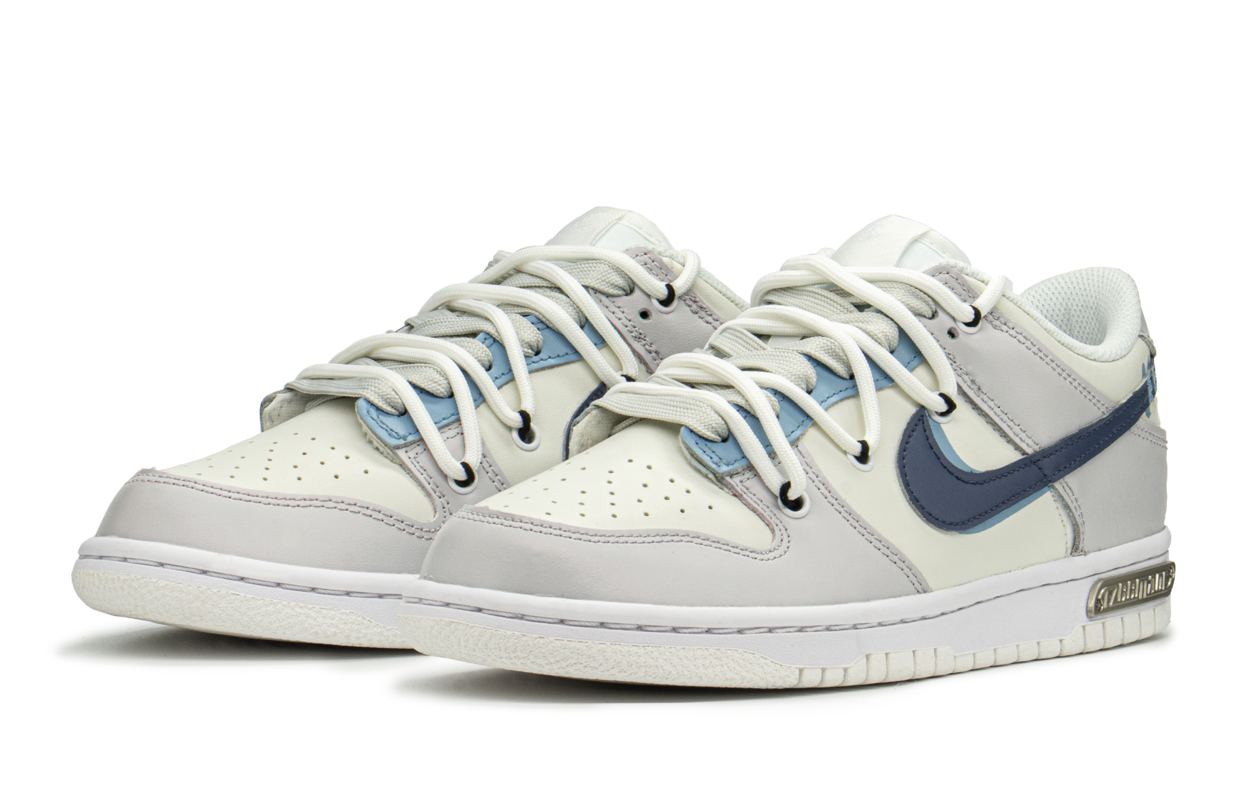 Lookbook 【客製球鞋】Nike Dunk Low 浪漫銀河 高級小眾 低筒 板鞋 GS 藍紫 情人節禮盒