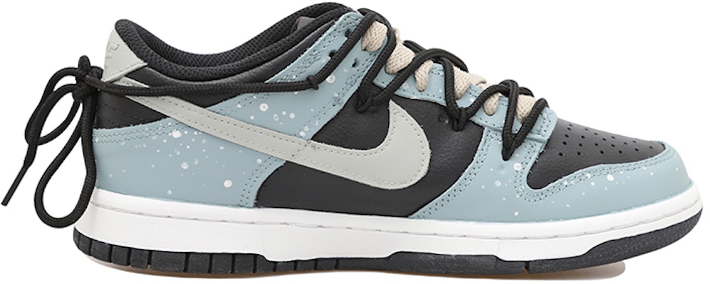 【定製球鞋】Nike Dunk Low 霧霾 浪漫雪 解構鞋帶 禮盒 低筒 板鞋 GS 藍灰 Order 【定製球鞋】Nike Dunk Low 霧霾 浪漫雪 解構鞋帶 禮盒 低筒 板鞋 GS 藍灰
