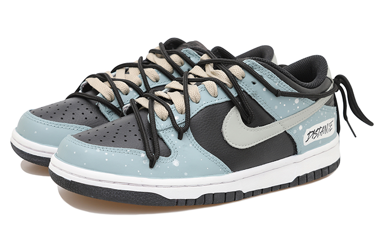 Lookbook [Sepatu Kustom] Nike Dunk Low 'Salju Romantis' CW1590-100(Team拾玖-雾霾浪漫雪S-BOX）