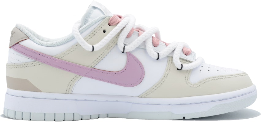 【定製球鞋】 Nike Dunk Low 老爹惡作劇 玫瑰戀 簡約 復古 潮流低 高筒 板鞋 男女同款 白米粉 Lookbook 【定製球鞋】 Nike Dunk Low 老爹惡作劇 玫瑰戀 簡約 復古 潮流低 高筒 板鞋 男女同款 白米粉