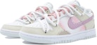 Shop 【定製球鞋】 Nike Dunk Low 老爹惡作劇 玫瑰戀 簡約 復古 潮流低 高筒 板鞋 男女同款 白米粉