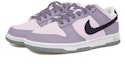 Lookbook 【定制球鞋】 Nike Dunk Low 復古 清新 字母 玫瑰葡萄 低筒 板鞋 GS 紫粉色