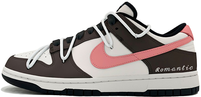 【自訂球鞋】Nike Dunk Low 玫瑰拿鐵簡約 中性風 高街 低筒 滑板鞋 男款 粉白棕 Buy 【自訂球鞋】Nike Dunk Low 玫瑰拿鐵簡約 中性風 高街 低筒 滑板鞋 男款 粉白棕