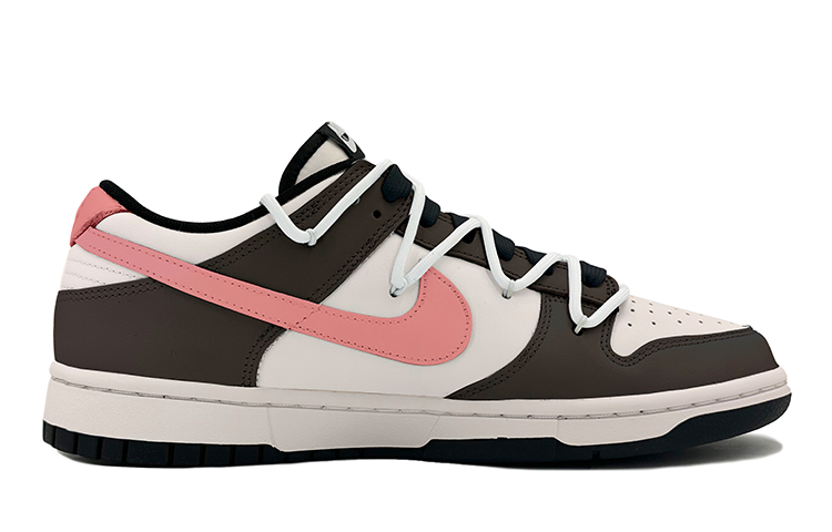 Order 【自訂球鞋】Nike Dunk Low 玫瑰拿鐵簡約 中性風 高街 低筒 滑板鞋 男款 粉白棕