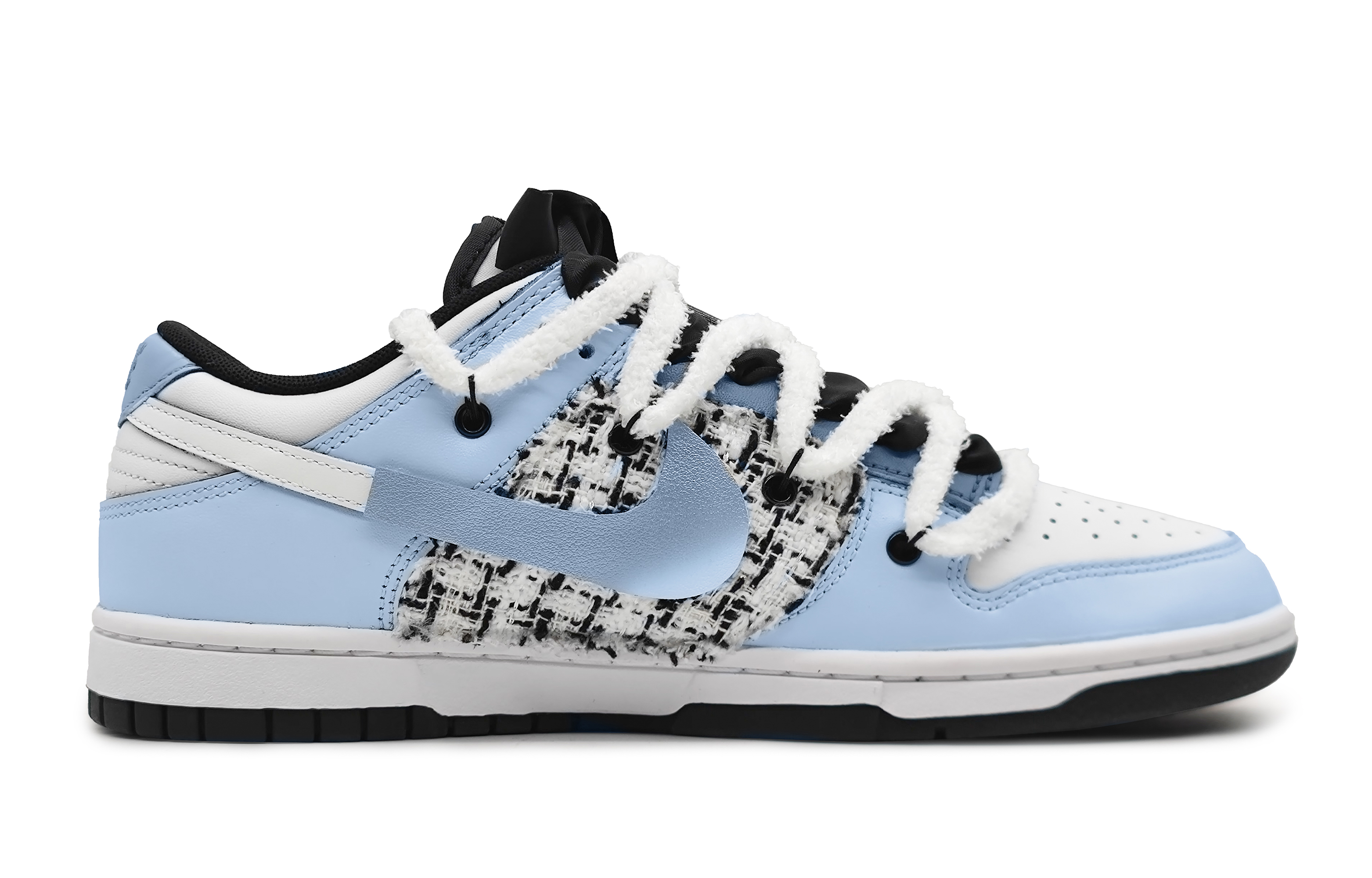 Lookbook [カスタムシューズ] ナイキ ダンク ロー 'ローズ ペタル' CW1590-100(Team16-女款眷恋浅蓝)