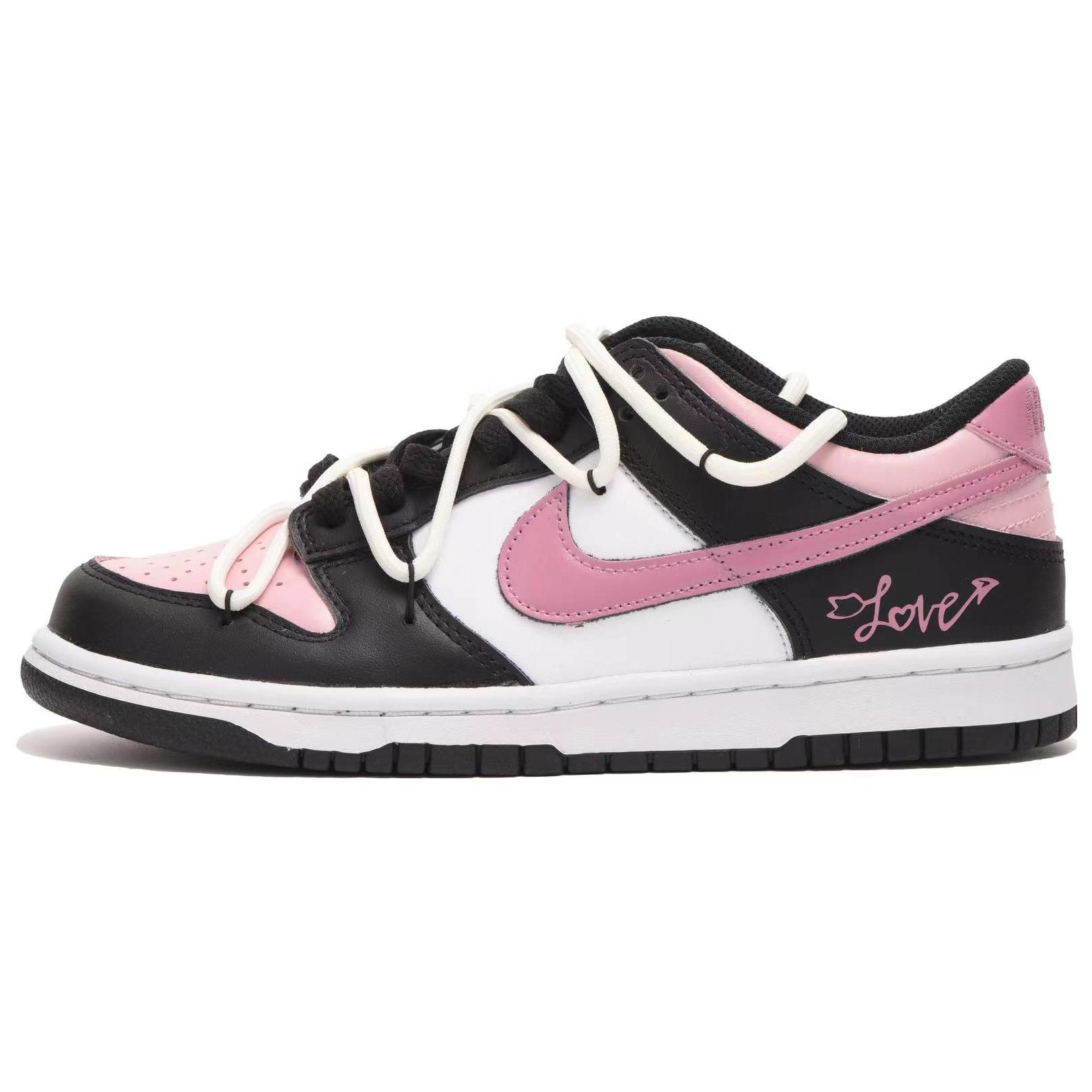 Buy Nike Dunk Low カスタム ローズスモーク CW1590-100(Team32-女款粉玫瑰)