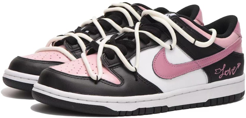 Nike Dunk Low カスタム ローズスモーク CW1590-100(Team32-女款粉玫瑰) Lookbook Nike Dunk Low カスタム ローズスモーク CW1590-100(Team32-女款粉玫瑰)