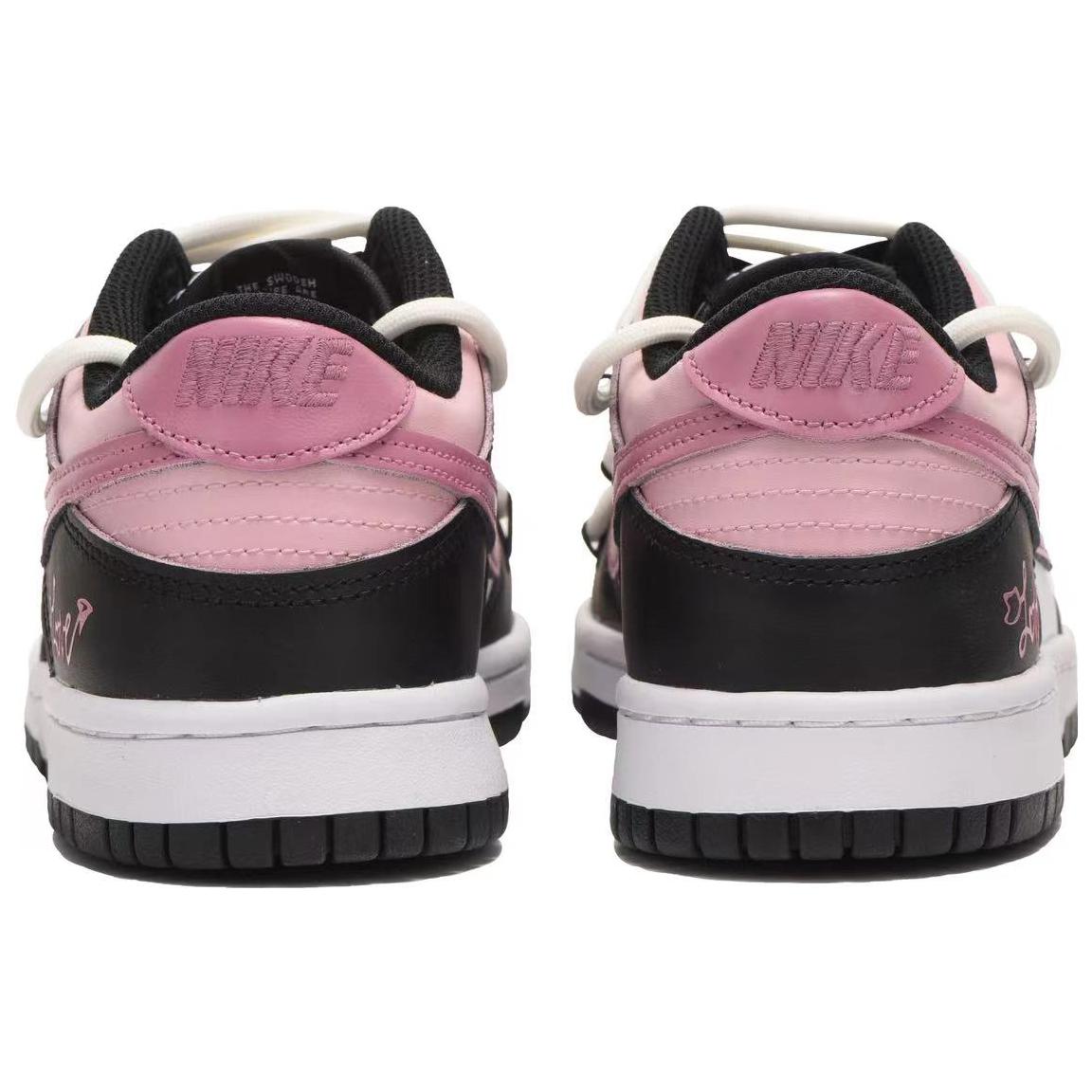 Shop Nike Dunk Low カスタム ローズスモーク CW1590-100(Team32-女款粉玫瑰)