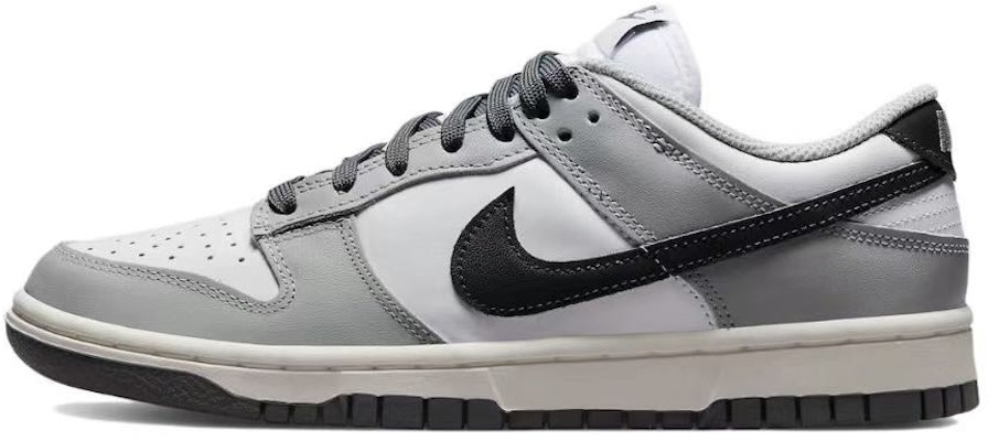 【定制球鞋】 Nike Dunk Low Light Smoke Grey 廢墟玫瑰 低幫 板鞋 GS 灰白紅 Details for 【定制球鞋】 Nike Dunk Low Light Smoke Grey 廢墟玫瑰 低幫 板鞋 GS 灰白紅