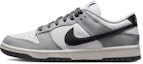 Details for 【定制球鞋】 Nike Dunk Low Light Smoke Grey 廢墟玫瑰 低幫 板鞋 GS 灰白紅