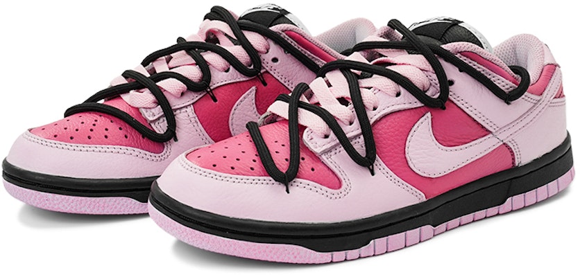 나이키 덩크 로우 '사쿠라 콜라' (커스텀) FD9064-011(TeamI-女款樱花可乐K粉黑) Lookbook 나이키 덩크 로우 '사쿠라 콜라' (커스텀) FD9064-011(TeamI-女款樱花可乐K粉黑)
