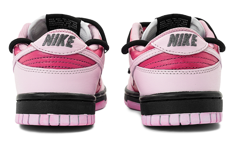 Shop [Kasut Custom] Nike Dunk Low 'Sakura Cola' FD9064-011(TeamI-女款樱花可乐K粉黑)