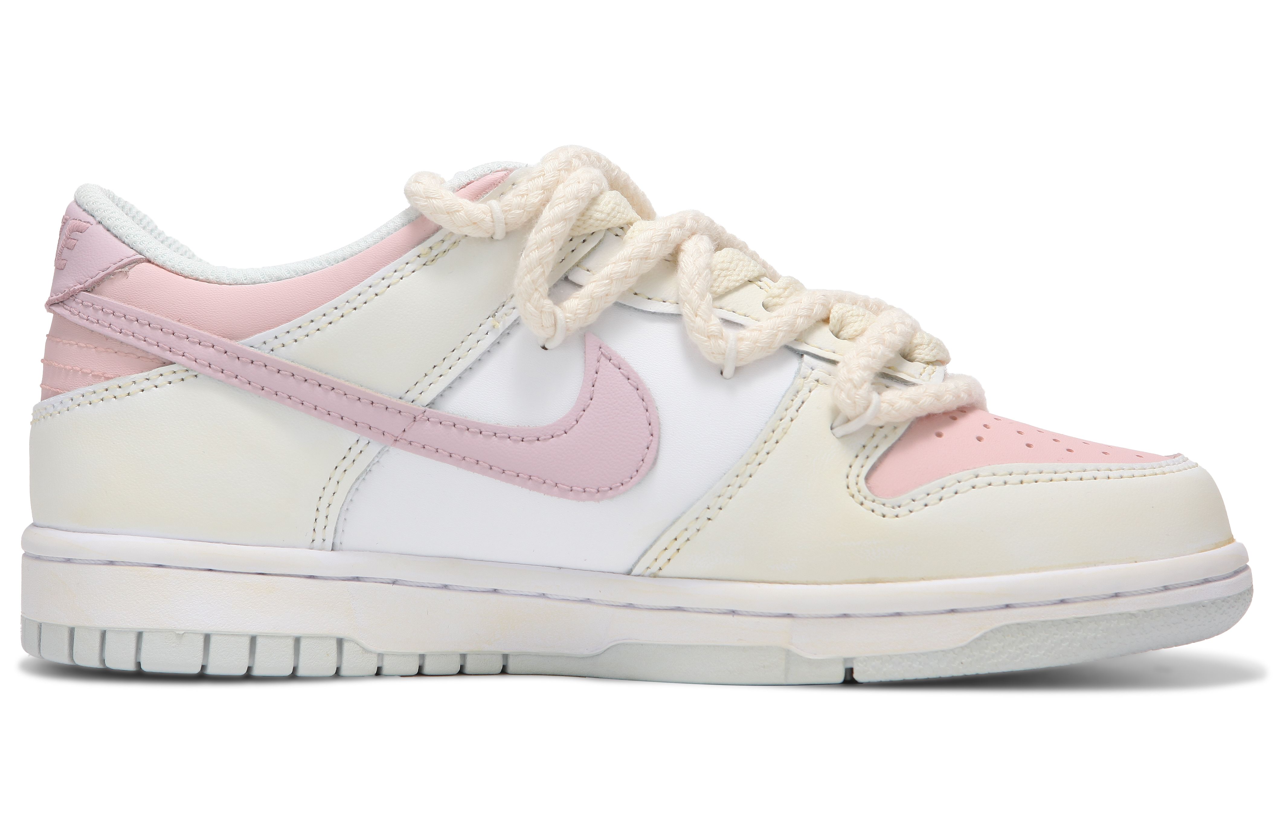 Order [Sepatu Custom] Nike Dunk Low 'Sakura Milk Candy Wave' DV0831-101-485235