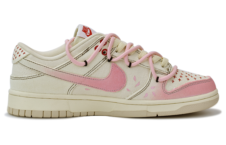 [Custom Shoes] Nike Dunk Low 'Sakura Pink 2.0 Gradient Sashiko Embroidery' 圖 2