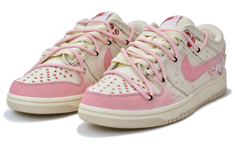 [Custom Shoes] Nike Dunk Low 'Sakura Pink 2.0 Gradient Sashiko Embroidery' 圖 3
