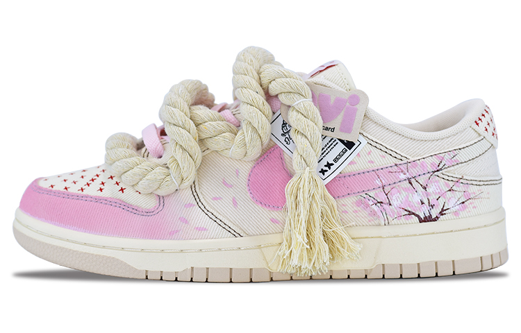 Buy 나이키 덩크 로우 '사쿠라 핑크 그라데이션' (커스텀) DV0834-100-458718