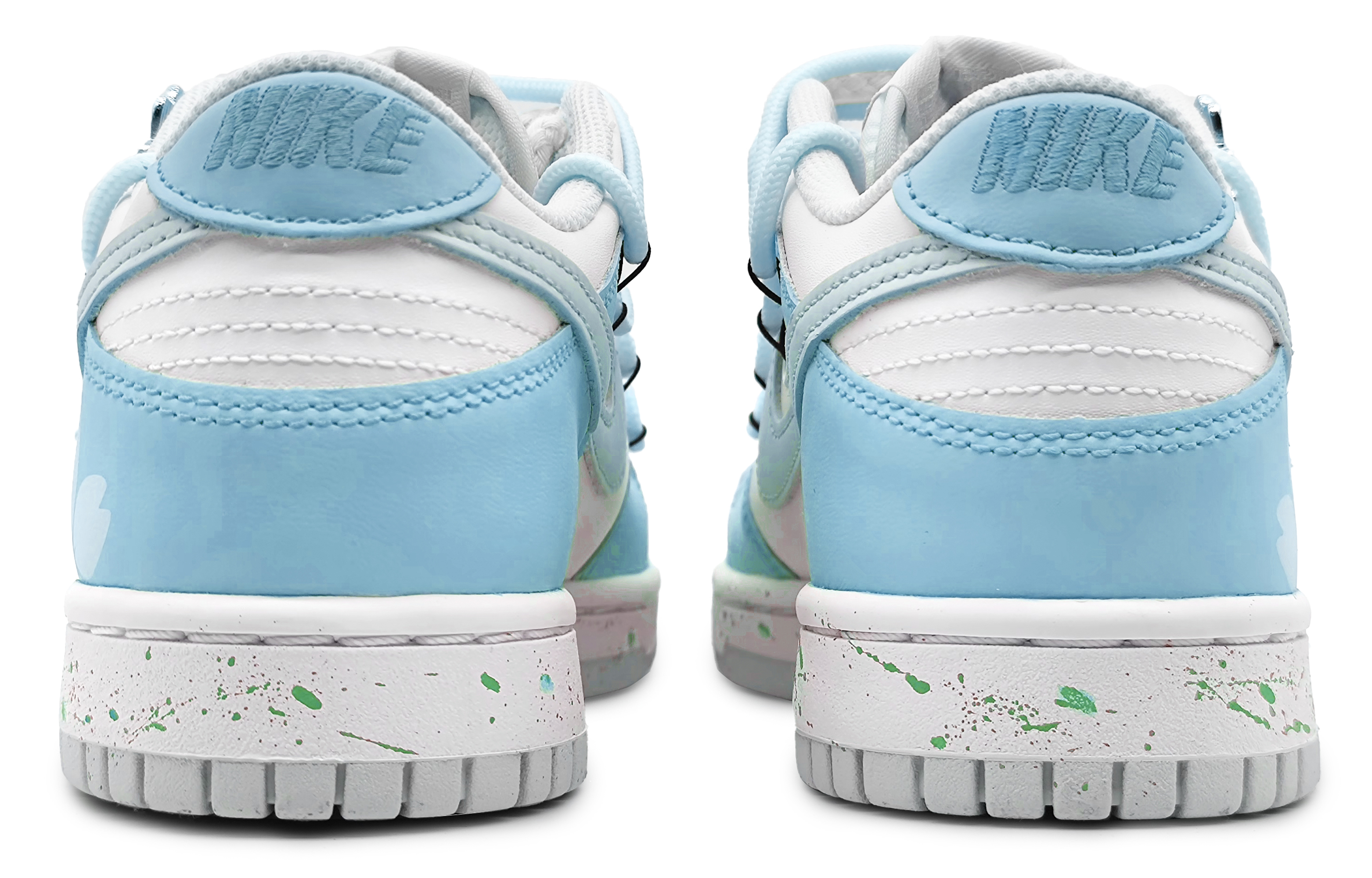 Purchase [Zapatos Personalizados] Nike Dunk Low 'Sakura Splash' DV0831-101(Team16-男款樱粉甘露星蓝解构)