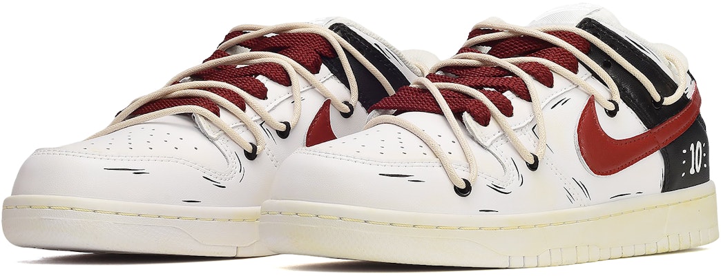 Zapatillas Nike Dunk Low 'Sakuragi Hanamichi Slam Dunk No. 10' DH9765-100(TeamE-女款樱木花道黑白红) Lookbook Zapatillas Nike Dunk Low 'Sakuragi Hanamichi Slam Dunk No. 10' DH9765-100(TeamE-女款樱木花道黑白红)