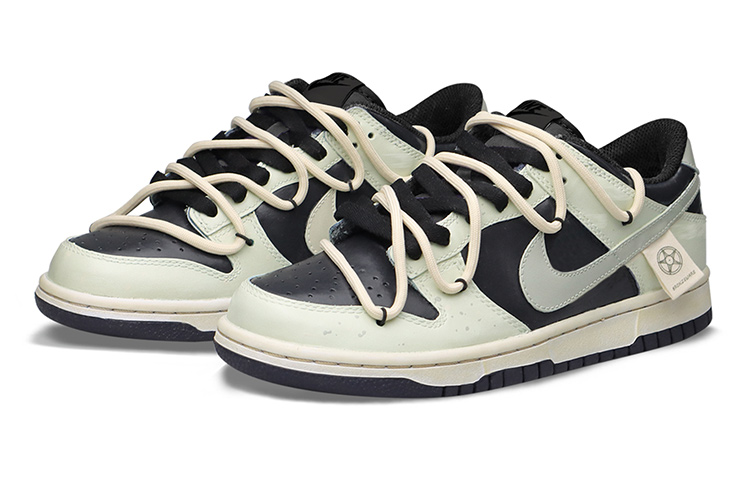 Lookbook [Sepatu Custom] Nike Dunk Low 'Samsung Heap Hijau-Hitam' DC9560-001(TeamTwo-三星堆黑绿S-BOX)