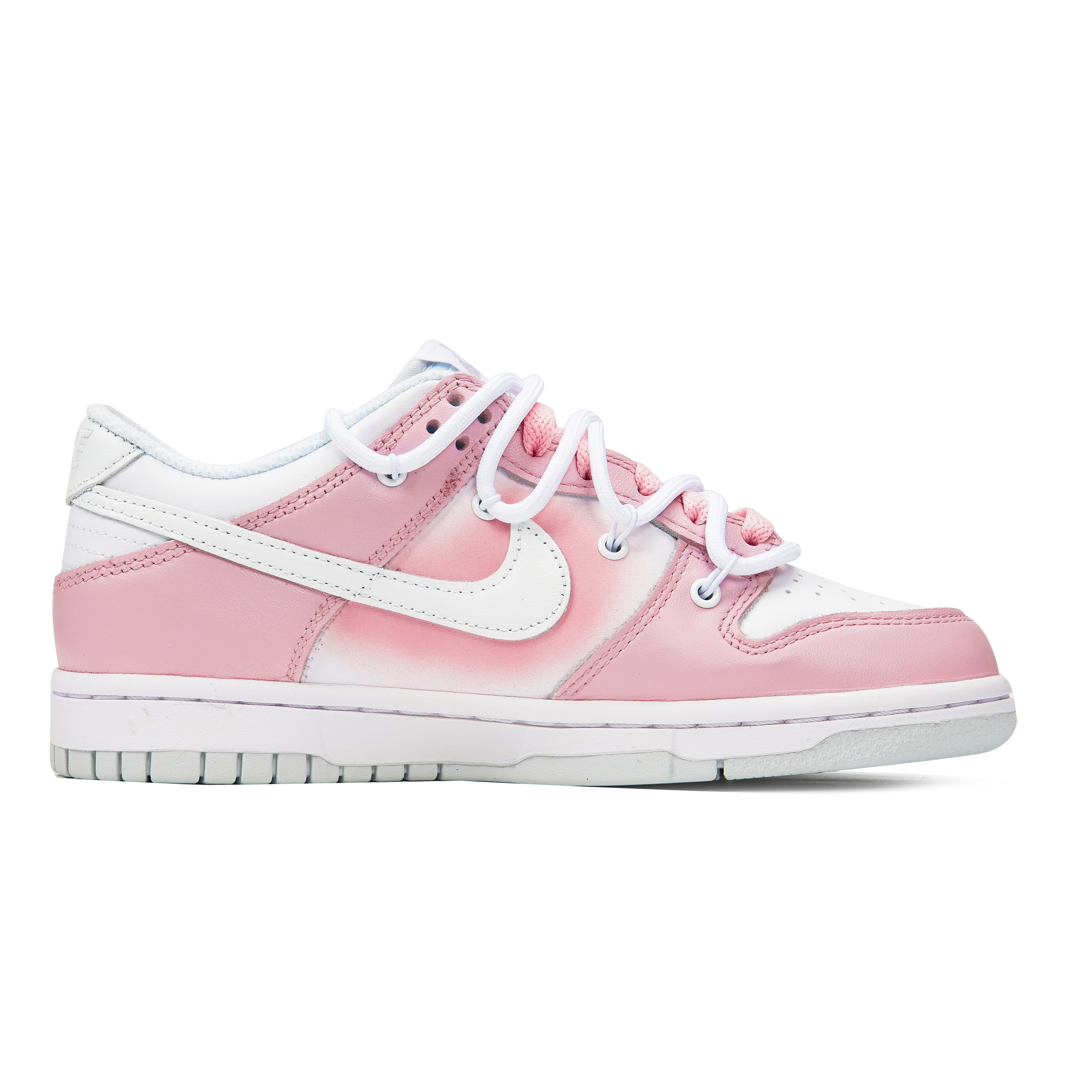 Order [Nike Custom] Nike Dunk Low 'Lab Pink Beaver' San Ci Shi Yan Khusus DH9765-102(Teamp-粉海狸）