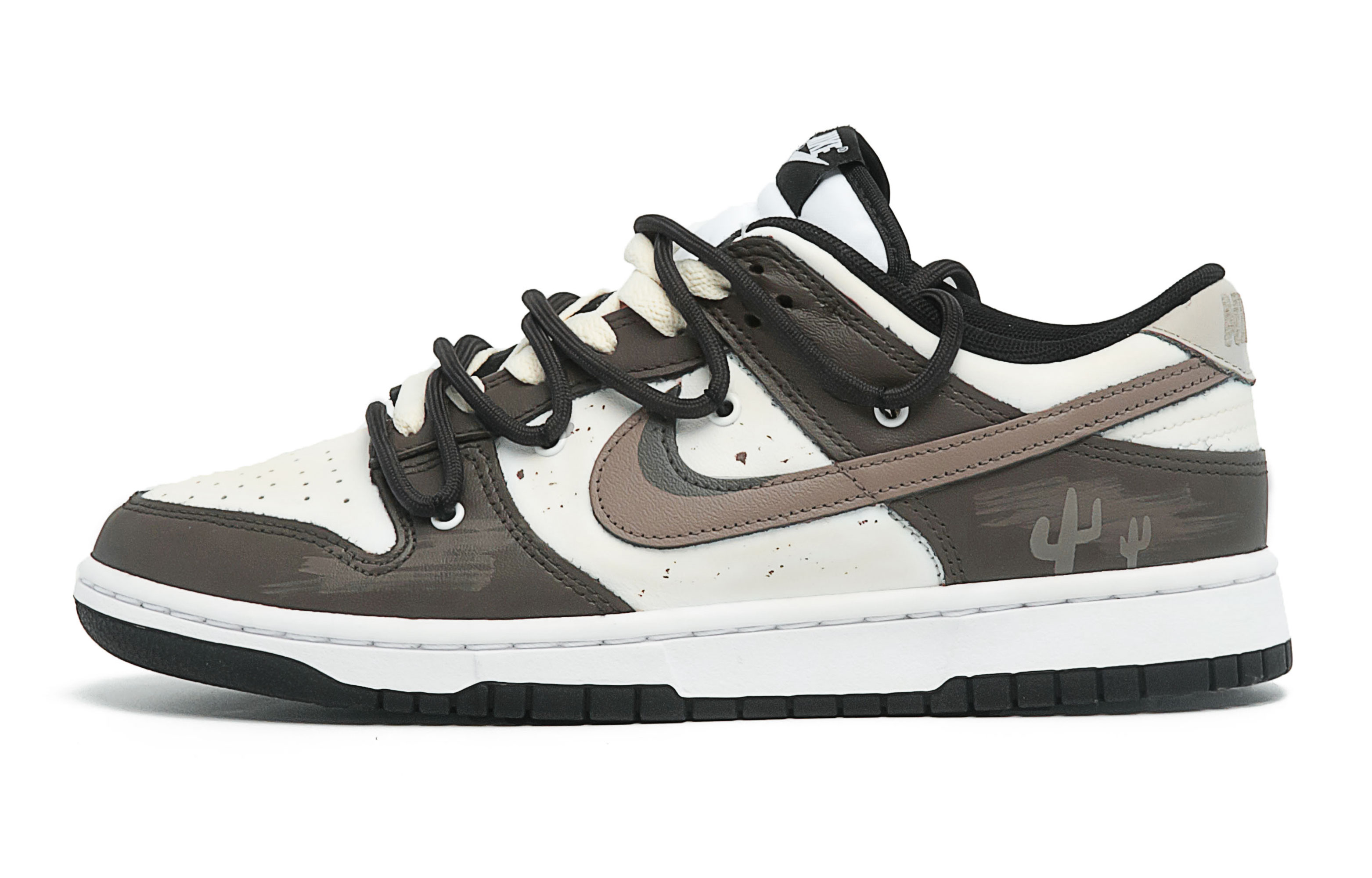 Buy [Zapatillas Personalizadas] Nike Dunk Low 'Panda Dunas de Arena' CW1590-100(Team94-女款沙洲)