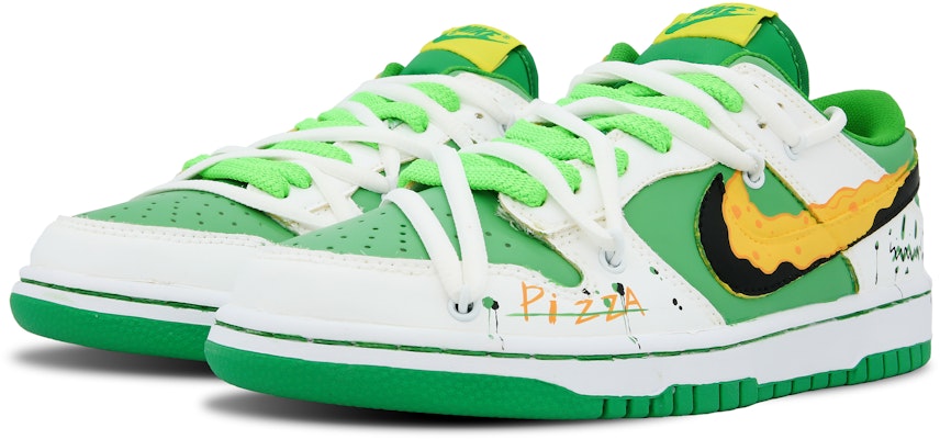 【カスタムシューズ】ナイキ ダンク ロー 'サングリーン ピザ' DV0833-300(Team60-男款桑绿披萨) Lookbook 【カスタムシューズ】ナイキ ダンク ロー 'サングリーン ピザ' DV0833-300(Team60-男款桑绿披萨)