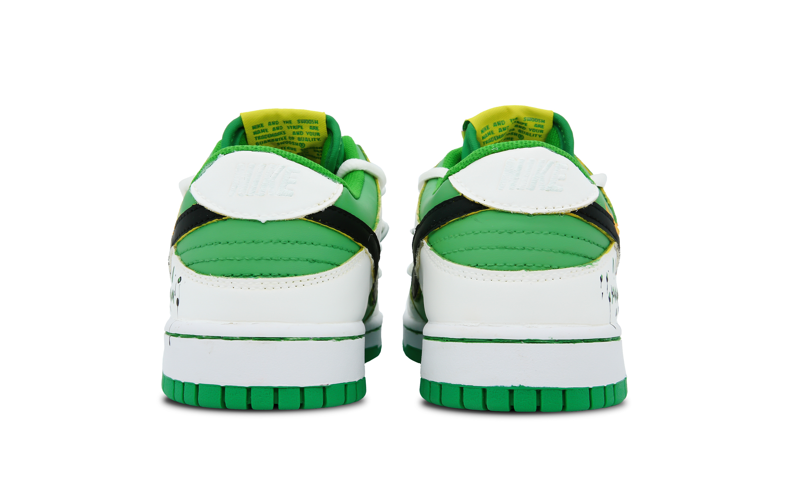 Shop [定制鞋款] 耐克Dunk Low“翡翠绿披萨” DV0833-300(Team60-男款桑绿披萨)