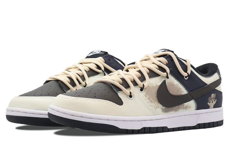 Lookbook [Sepatu Khusus] Nike Dunk Low 'Scarecrow Graffiti' DD1391-100(Team53-男款BOOM草人)