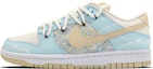 Buy 【客製化籃球鞋】Nike Dunk Low 雲海編織夢想 特殊鞋盒 甜膩 絲綢貼布 防滑耐磨 解構 低筒 滑板鞋 男款 海鹽藍