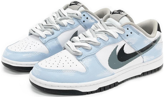 나이키 덩크 로우 '씨솔트 블루' (커스텀) FD0661-100(TeamTwo-蓝色礼物S-BOX) Lookbook 나이키 덩크 로우 '씨솔트 블루' (커스텀) FD0661-100(TeamTwo-蓝色礼物S-BOX)