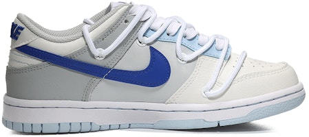 【定製球鞋】 Nike Dunk Low 雪頂藍莓 小清新 簡約百搭 潮流 低幫 板鞋 GS 海鹽藍 Order 【定製球鞋】 Nike Dunk Low 雪頂藍莓 小清新 簡約百搭 潮流 低幫 板鞋 GS 海鹽藍