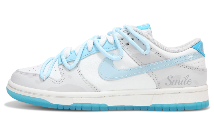 Buy [Sepatu Kustom] Nike Dunk Low 'Sea Salt Bubble Water Strap Vintage' FN3433-141(Team82-男女款海盐气泡水蓝)