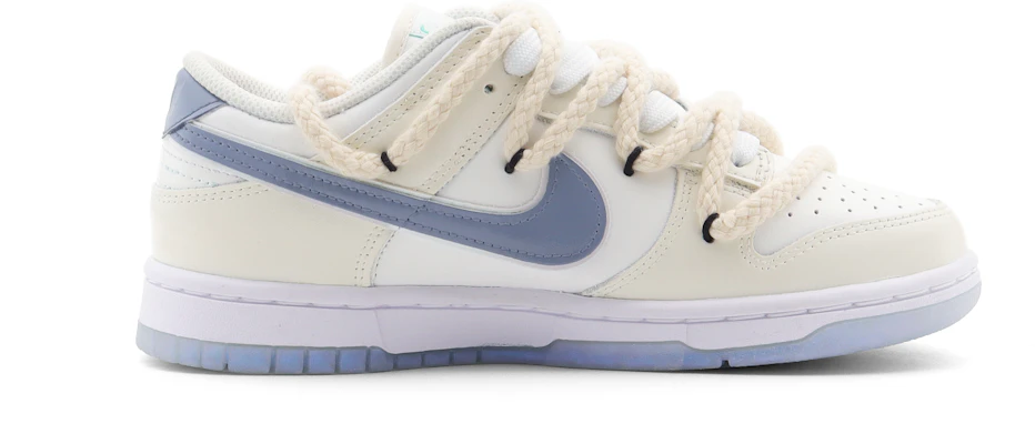 【客製化球鞋】Nike Dunk Low 海鹽起司 多巴胺 簡約百搭 防滑耐磨 低筒 板鞋 GS 米白 Order 【客製化球鞋】Nike Dunk Low 海鹽起司 多巴胺 簡約百搭 防滑耐磨 低筒 板鞋 GS 米白