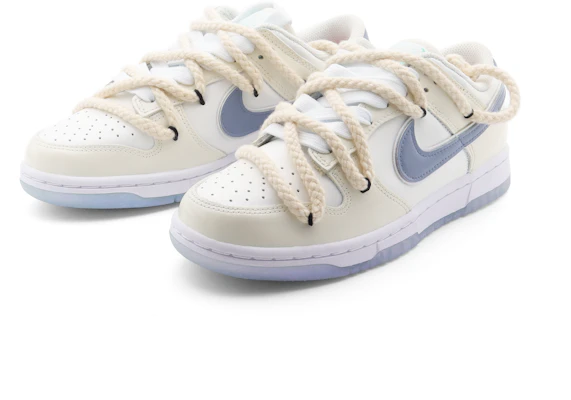 【客製化球鞋】Nike Dunk Low 海鹽起司 多巴胺 簡約百搭 防滑耐磨 低筒 板鞋 GS 米白 Lookbook 【客製化球鞋】Nike Dunk Low 海鹽起司 多巴胺 簡約百搭 防滑耐磨 低筒 板鞋 GS 米白