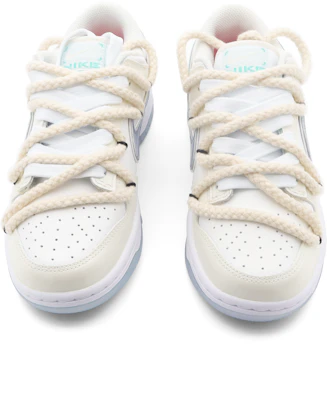 【客製化球鞋】Nike Dunk Low 海鹽起司 多巴胺 簡約百搭 防滑耐磨 低筒 板鞋 GS 米白 Shop 【客製化球鞋】Nike Dunk Low 海鹽起司 多巴胺 簡約百搭 防滑耐磨 低筒 板鞋 GS 米白