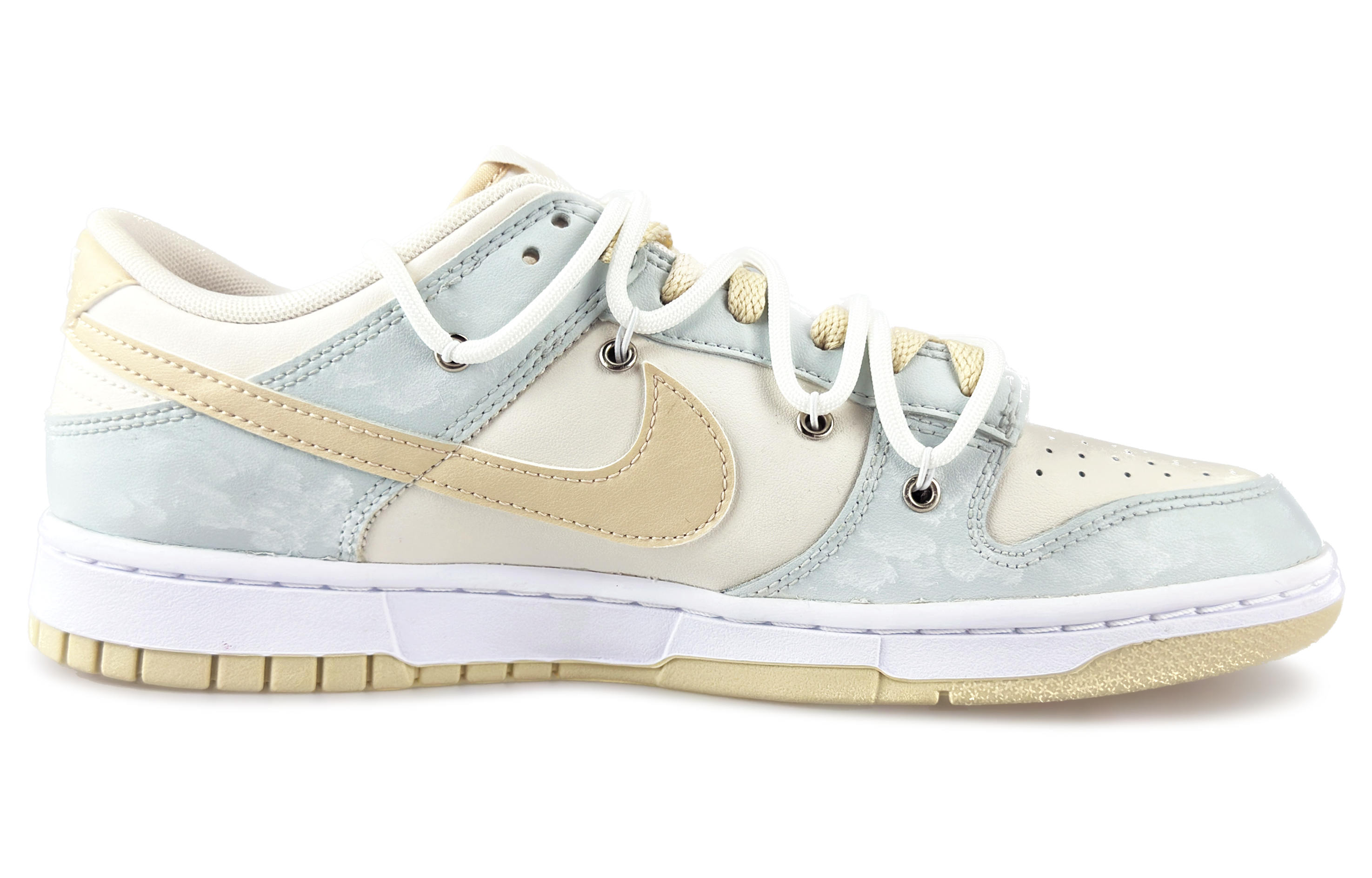 Order [Zapatillas Personalizadas] Nike Dunk Low 'Sea Salt Coconut Cloud' DV0831-003(Team79-男款海盐椰云)