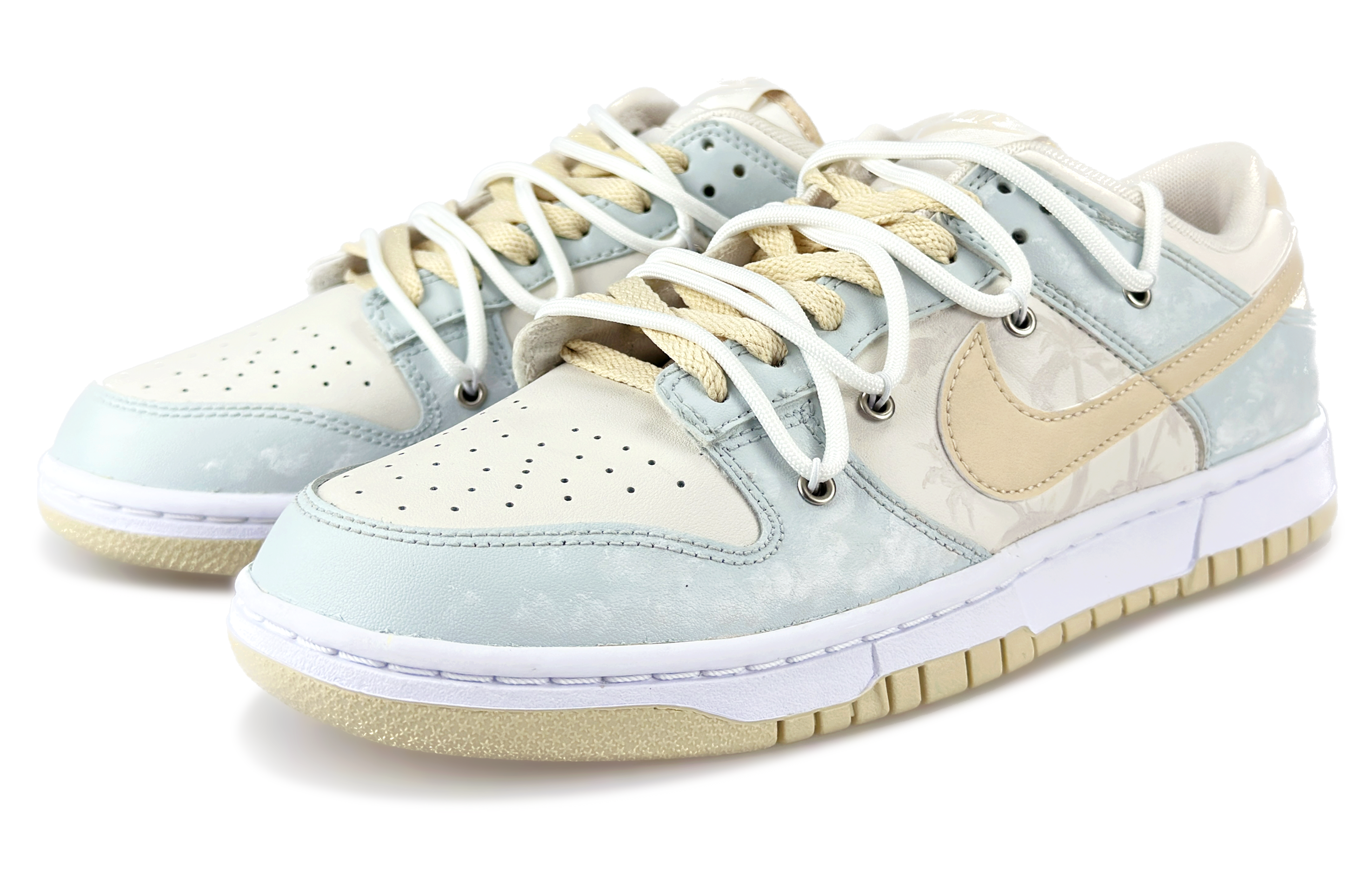 Lookbook [Zapatillas Personalizadas] Nike Dunk Low 'Sea Salt Coconut Cloud' DV0831-003(Team79-男款海盐椰云)