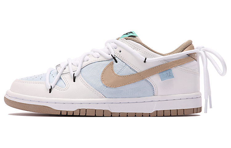 Buy [Kasut Custom] Nike Dunk Low 'Sea Salt Latte' DX6063-131(TeamThree-女款海盐拿铁蓝棕）