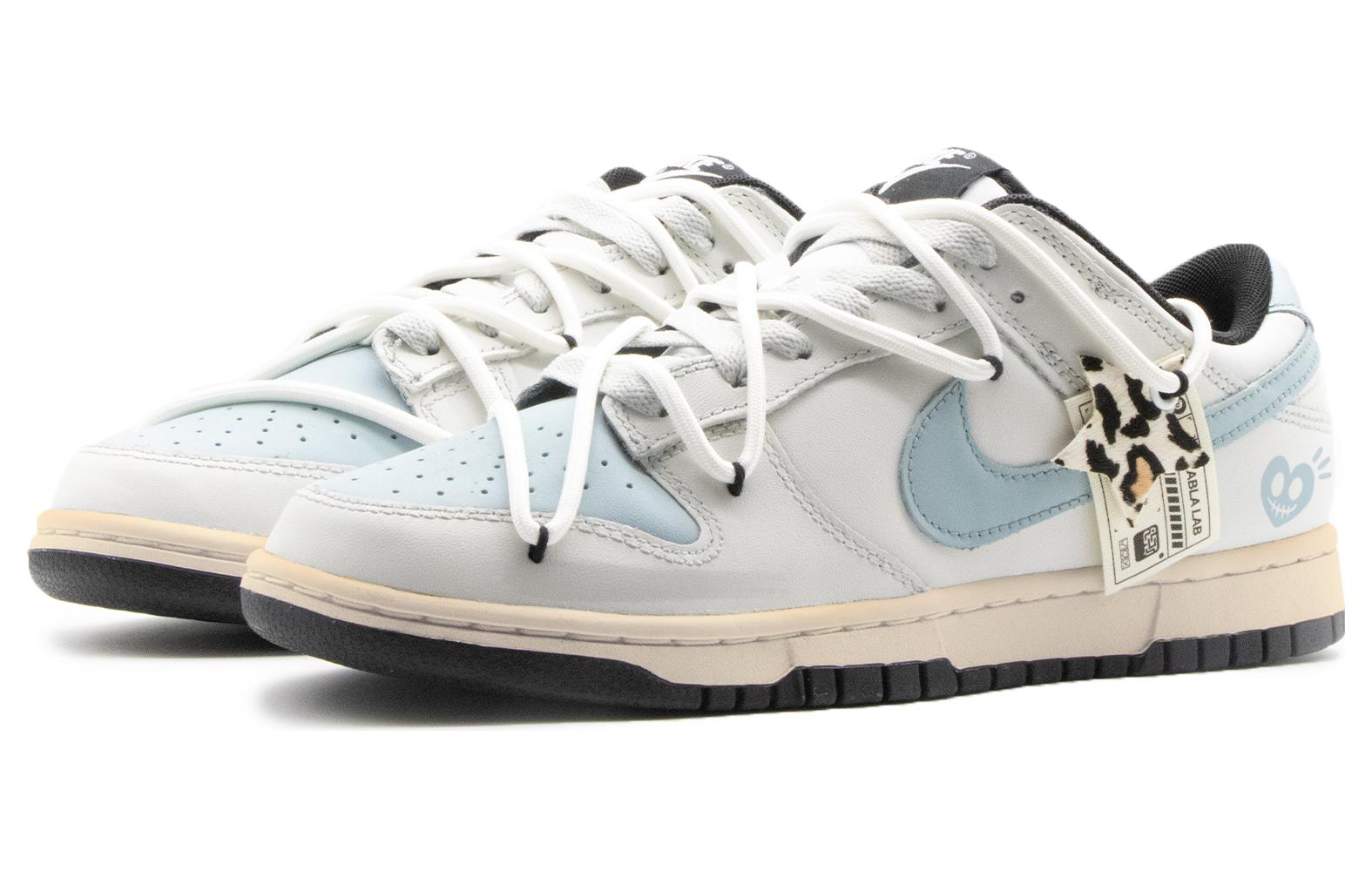 Lookbook Zapatillas Nike Dunk Low 'Azul Blanco Desconstruido Sal Marina Leche' CW1590-100(Team57-女款海盐)